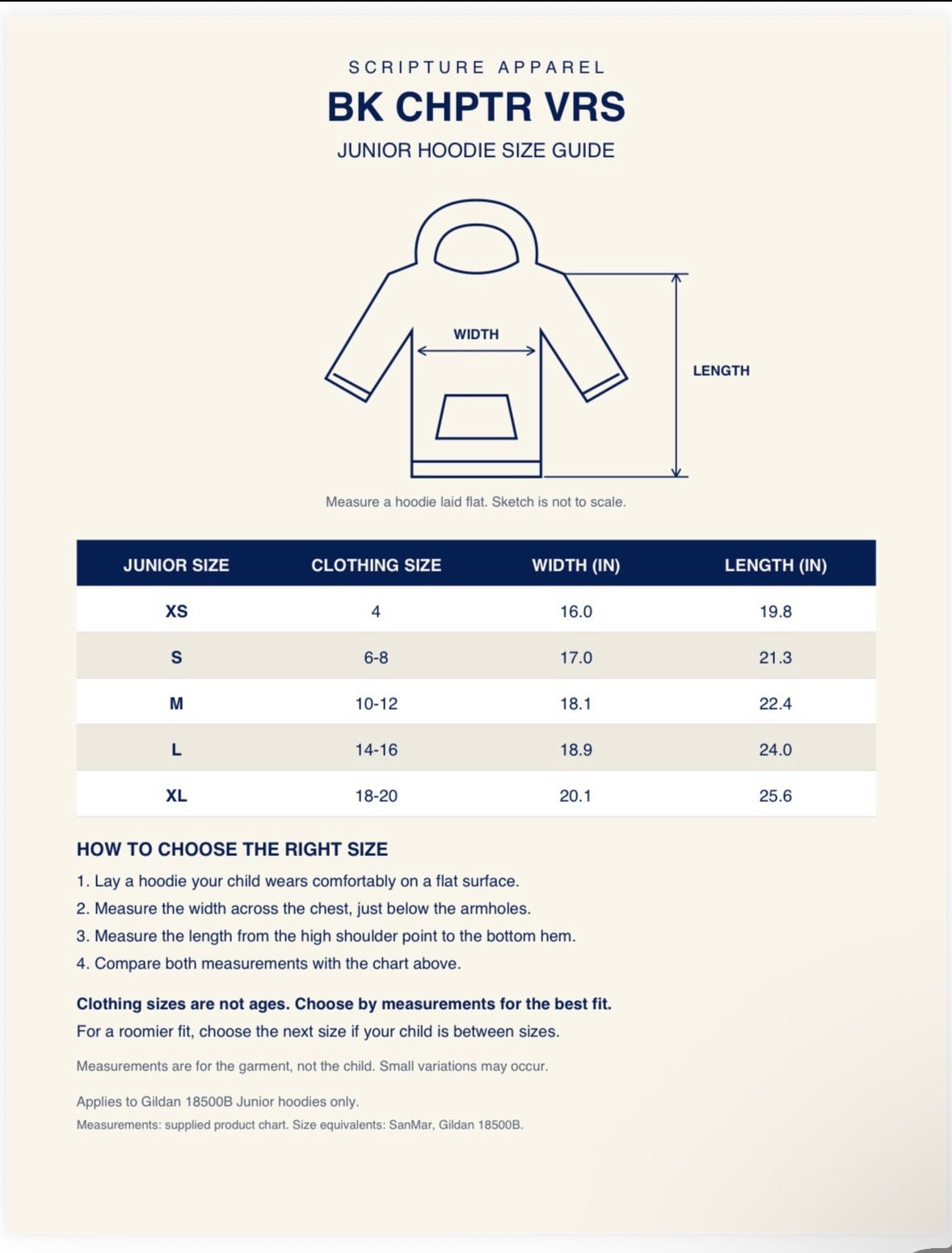 BK CHPTR VRS Junior Minimal Tee — Black