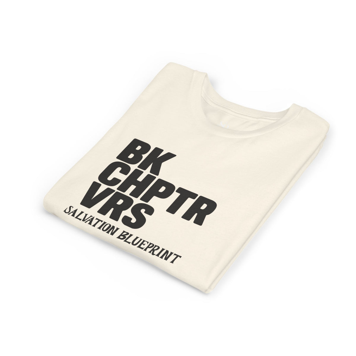 BK CHPTR VRS Junior Signature Tee — Cream