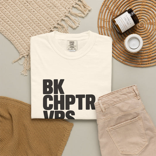 BK CHPTR VRS Signature Tee -Cream