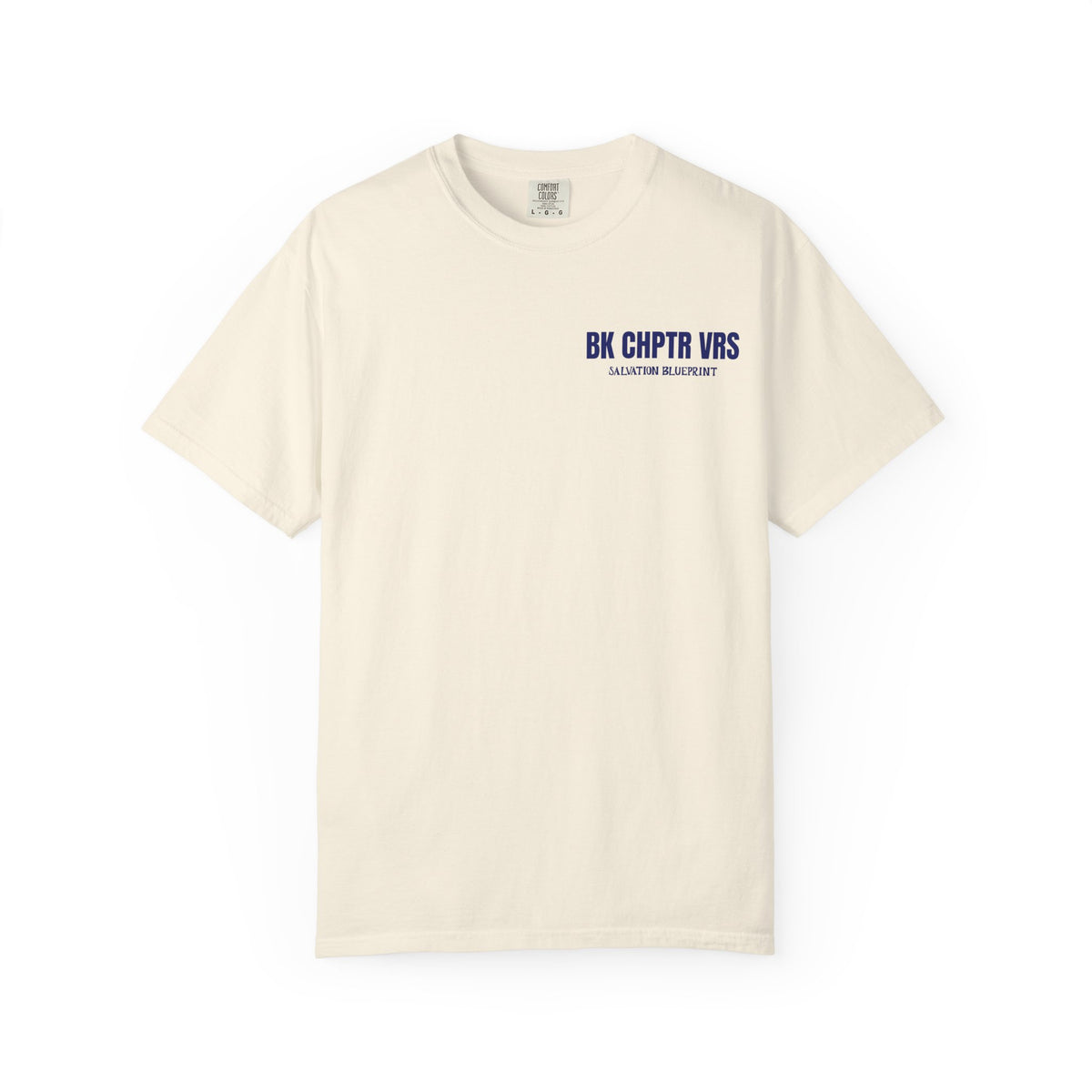 BK CHPTR VRS Statement Tee- Cream