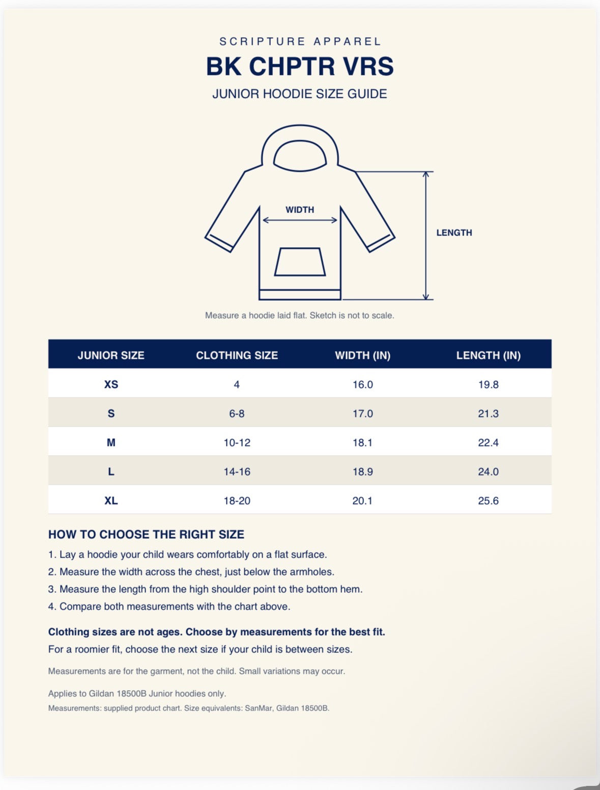 BK CHPTR VRS Junior Statement-Hoodie