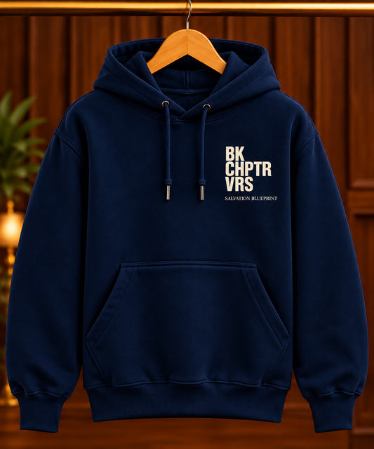 The Abide BCV Collection Hoodie| Midnight Blue
