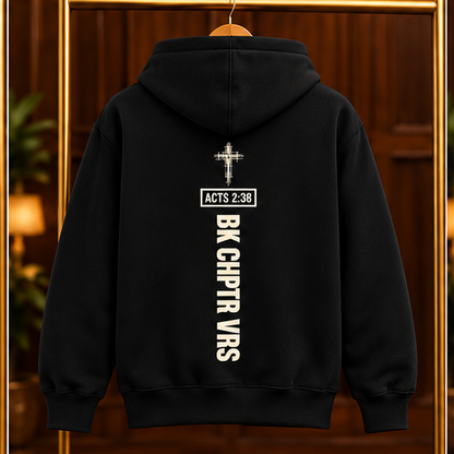The Abide BCV Collection Hoodie| Black