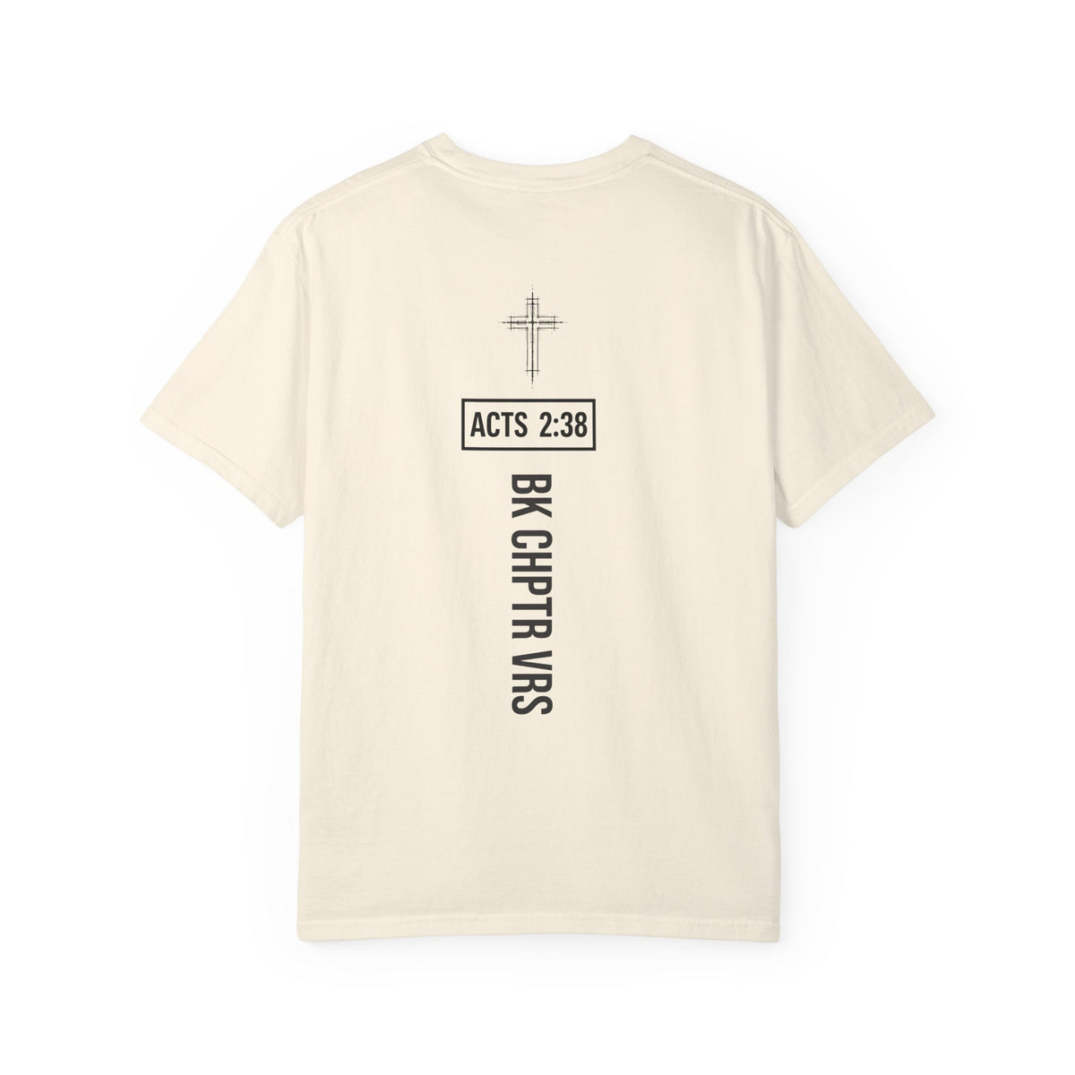 BK CHPTR VRS Signature Tee -Cream