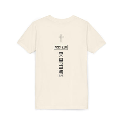 BK CHPTR VRS Junior Signature Tee — Cream