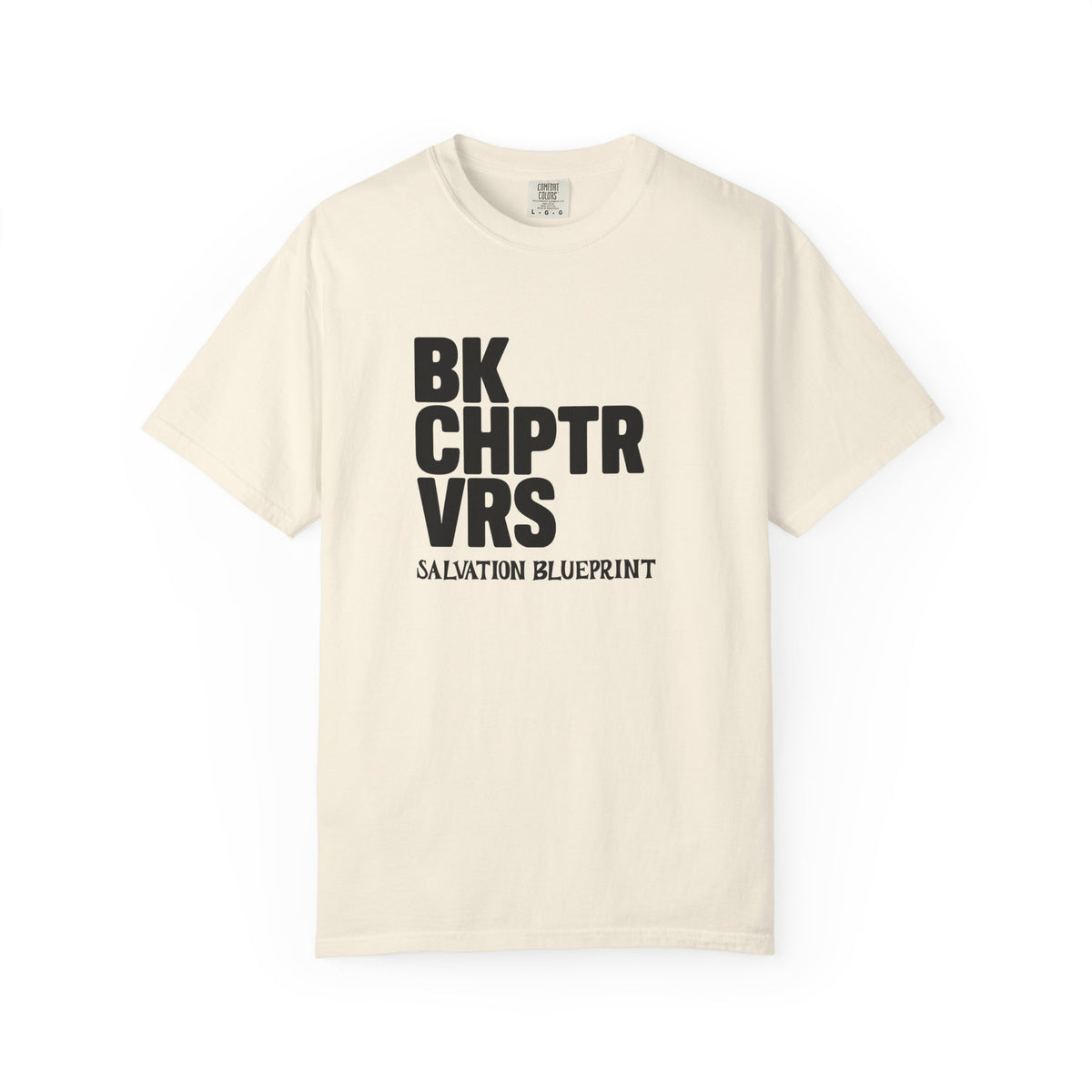 BK CHPTR VRS Signature Tee -Cream