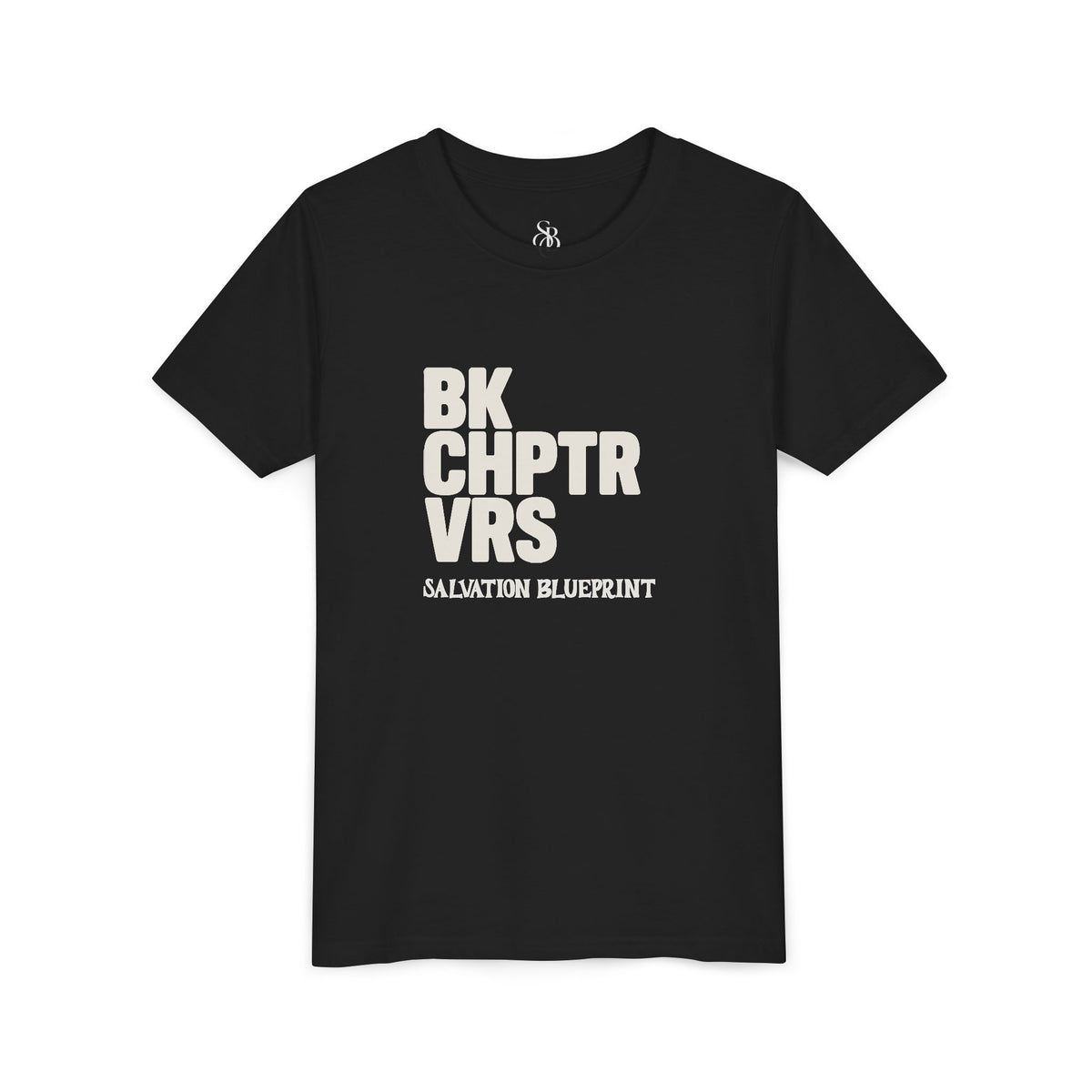 BK CHPTR VRS Junior Signature Tee — Black